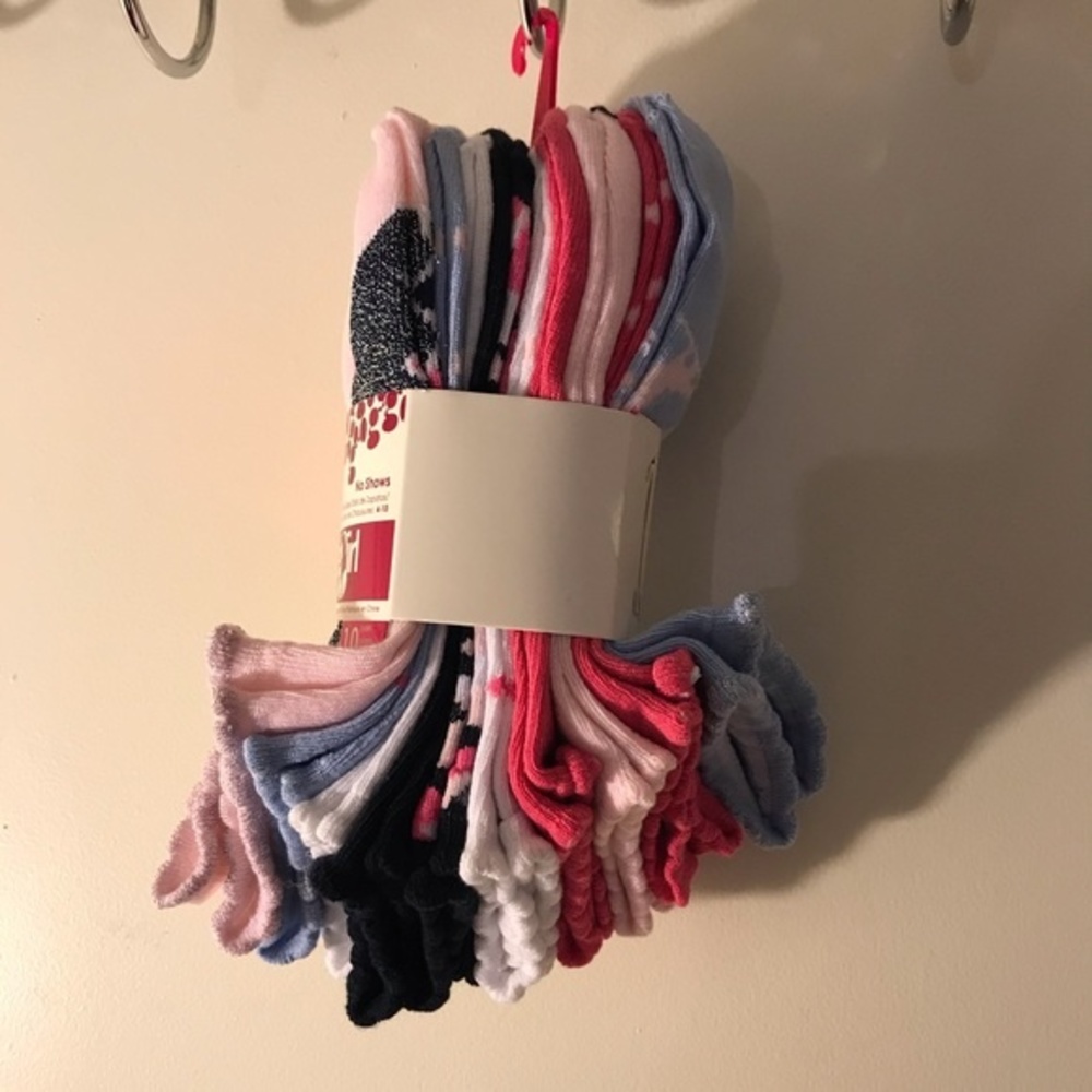 Kensie Girl Low Rise Socks Pink / Blue / White / Black